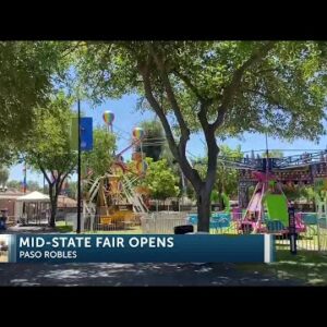 Day one of Mid-State Fair kicks off at Paso Robles Event Center