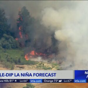 Forecast calls for rare triple-dip La Niña