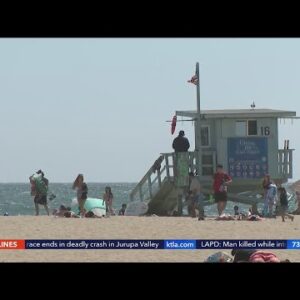 Fourth of July crowds take to the beaches ahead of Monday holiday