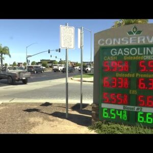 Gas prices at the pump have dropped in the Central Coast