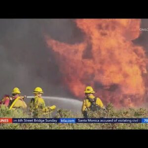 Highway Fire burns 28 acres in Hesperia