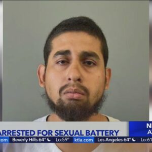 Irvine police arrest L.A. man for sexual battery
