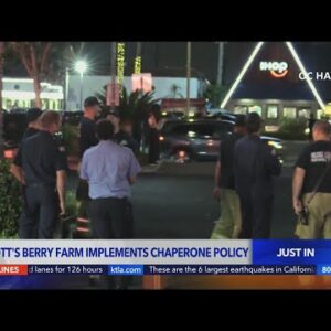 Knott's Berry Farm to implement new chaperone policy