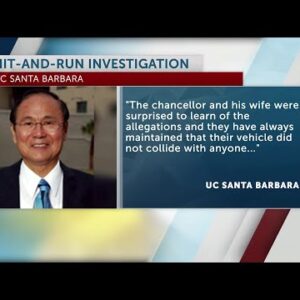 UCSB Chancellor Yang faced hit-and-run allegations, CHP investigation hit dead end