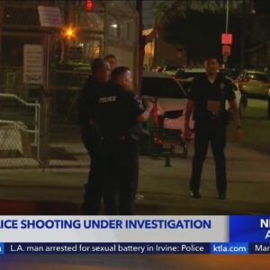 Man fatally shot by police in South L.A.