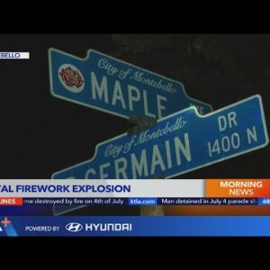 Man killed in fatal firework explosion