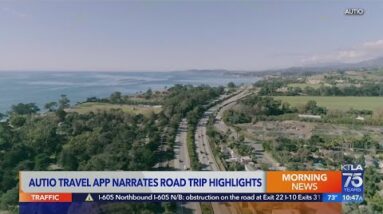 Autio travel app narrates road trip highlights with celebrity storytellers