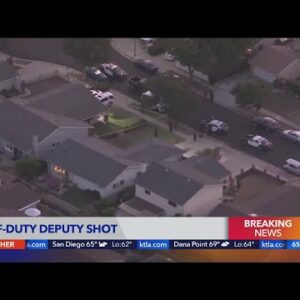 Off-duty sheriff's deputy shot in Harbor City