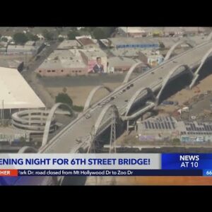 Officials celebrate opening of 6th Street Bridge