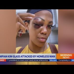 Olympian Kim Glass attacked, hit with metal pipe in Downtown L.A.