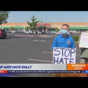 Stop AAPI Hate Rally held at site of recent attack in San Gabriel Valley