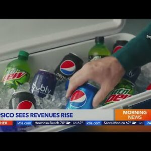 Pepsico sees revenues rise