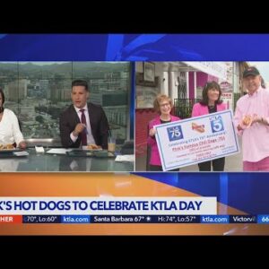 Pink's Hot Dogs to celebrate 'KTLA Day' July 5 with 75¢ chili dogs