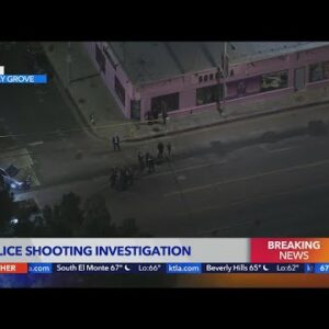 Police shoot robbery suspect on Melrose