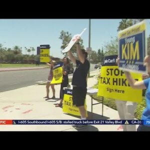 Protesters in O.C. target gas tax increase