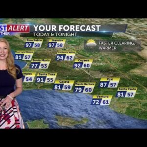 Quiet summer weather expected through the weekend