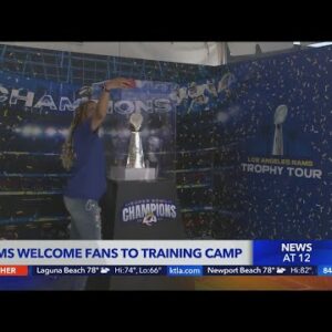 Rams welcome fans to training camp