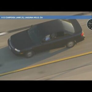 Reckless DUI driver leads authorities on pursuit in Irvine