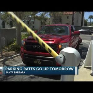 Santa Barbara Downtown parking lots to increase parking rate
