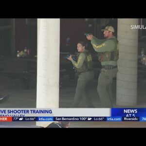 School police undergo active shooter training