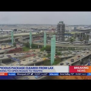 Suspicious package at LAX briefly prompts closure of terminal