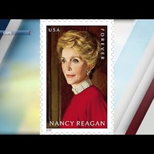 USPS unveils Nancy Reagan Forever stamp