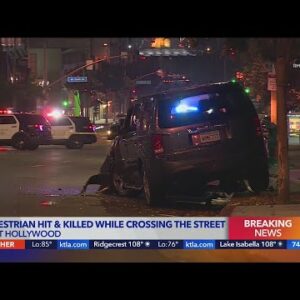 Woman struck and killed while crossing WeHo street
