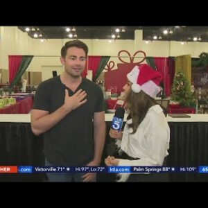 'Mean Girls' actor Jonathan Bennett promotes Christmas Con at Pasadena Convention Center