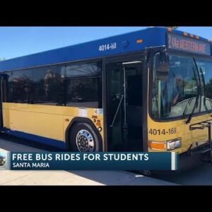 Santa Maria Regional Transit offering free bus rides on Thursday and Friday in preparation ...