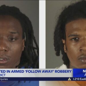 2 arrested in ‘follow away robbery’: Police