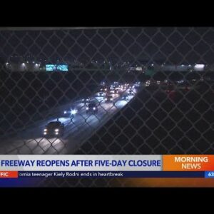 210 Freeway reopens after 5-day closure