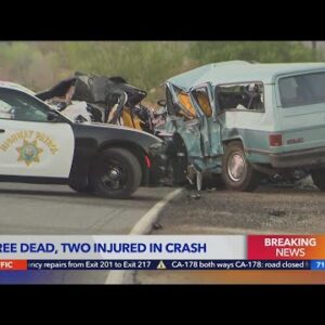 3 dead, 2 injured in Santa Clarita crash