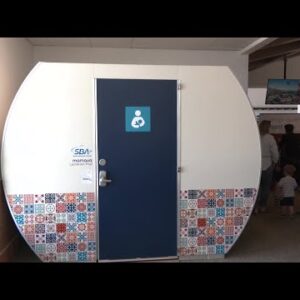 Santa Barbara Airport adds private Lactation Pod for traveling families