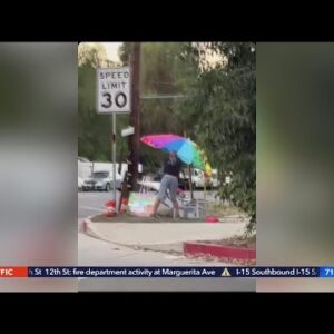 Ax-wielding man destroys Woodland Hills vendor’s fruit stand
