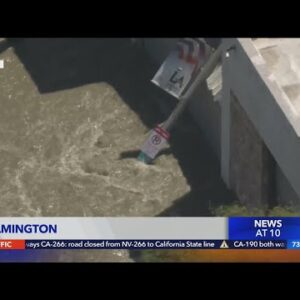 Broken water main floods Wilmington
