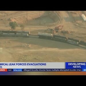 Chemical leak near Perris remains a danger to surrounding area
