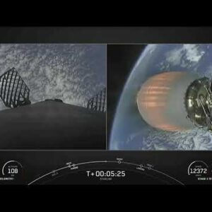 SpaceX Falcon 9 launches Starlink mission from Vandenberg Space Force Base