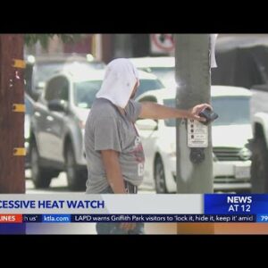 Excessive heat watch in effect in effect in Antelope Valley