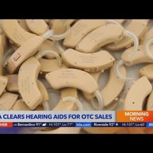 FDA clears hearing aids for over-the-counter sales