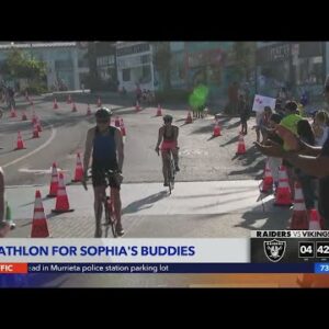 Hermosa Beach Triathlon raises money for Sophia's Buddies