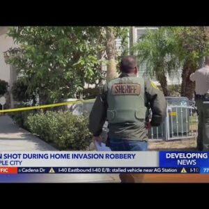 Homeowners zip-tied, 1 shot during Temple City home invasion