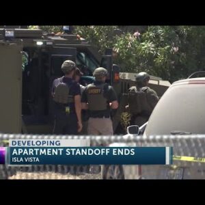 Lengthy standoff ends after Isla Vista suspect threatened victim with knife