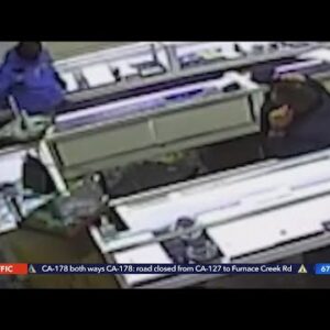 Jewelry store clerks fight back against smash-and-grab robbers with cans and calculators