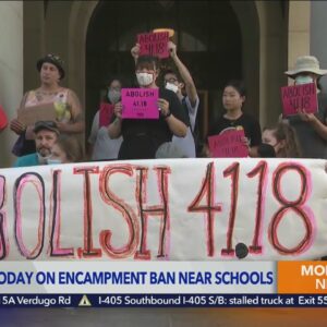 L.A. set for final vote on encampment ban near schools