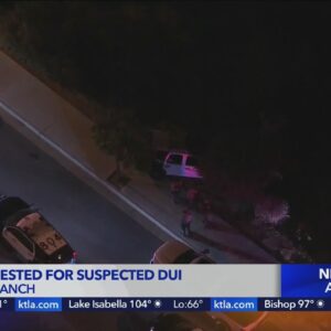 LASD deputy who went missing after crash arrested on suspicion of DUI