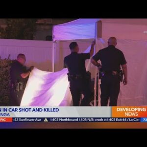 Man found dead in car was fatally shot