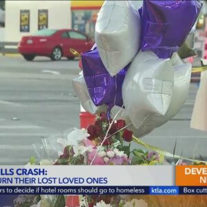 Memorial grows for victims of Windsor Hills crash