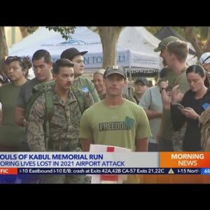 Memorial run honors 13 soldiers killed in Kabul