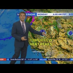Monday forecast: Look out for more heat