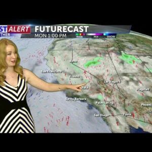 Monsoon chances linger, but diminish in SW California Monday